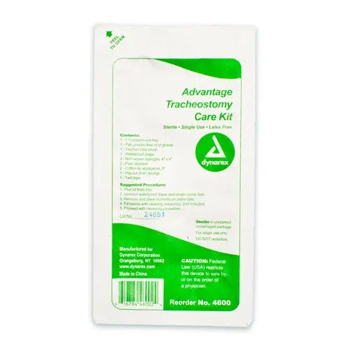 Advantage Trach Care Kit One Compartment Tray Case/20