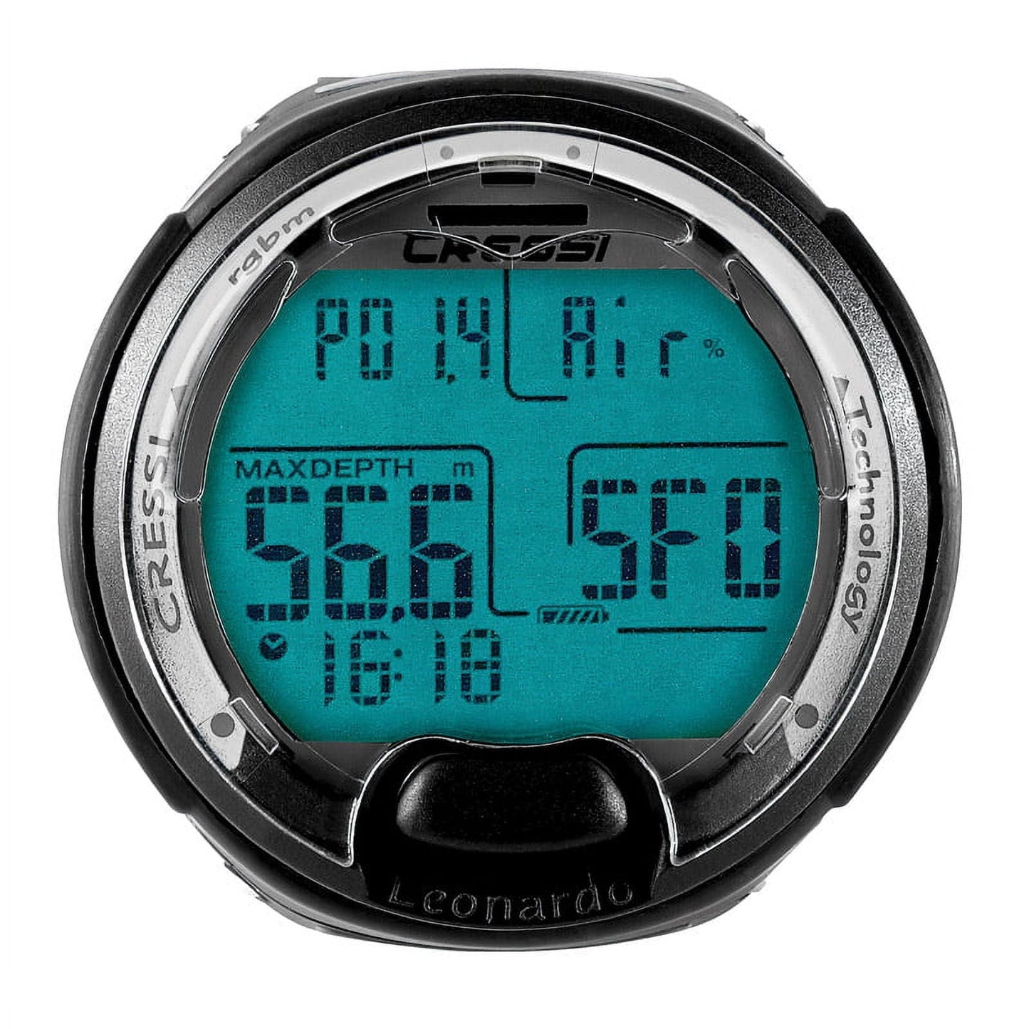 Cressi Leonardo Wrist Diving Computer, White and Black