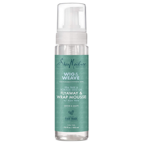 Shea Moisture Bonding Glue Hair Cream for Wig and Weave, Tea Tree and Borage Seed Water-based 6.3 Ounce