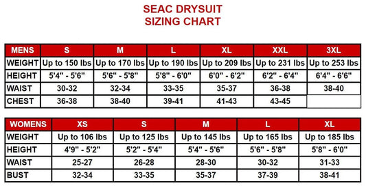 Seac Unifleece Insulating Undersuit Unisex (Black, Large)