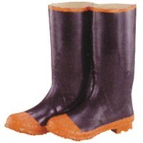 Diamondback RB002-13-C Rubber Knee Boot, Size 13, Black & Red