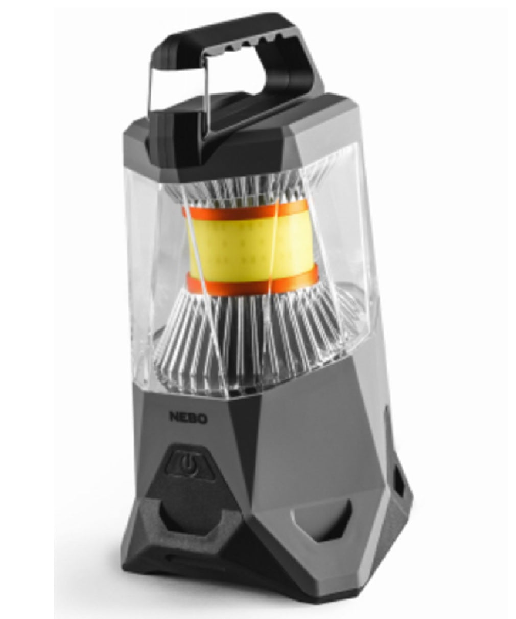 Nebo NEB-LTN-1000 Galileo Rechargeable Lantern and Power Bank, 500 Lumen