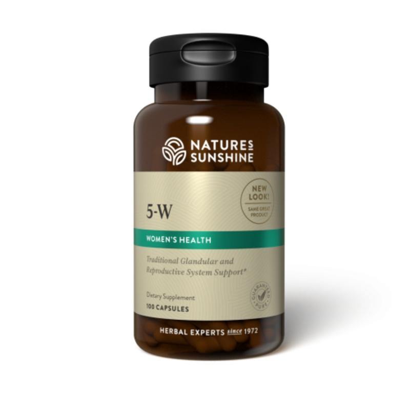 Nature's Sunshine 5-W Women's Health 100 Capsules