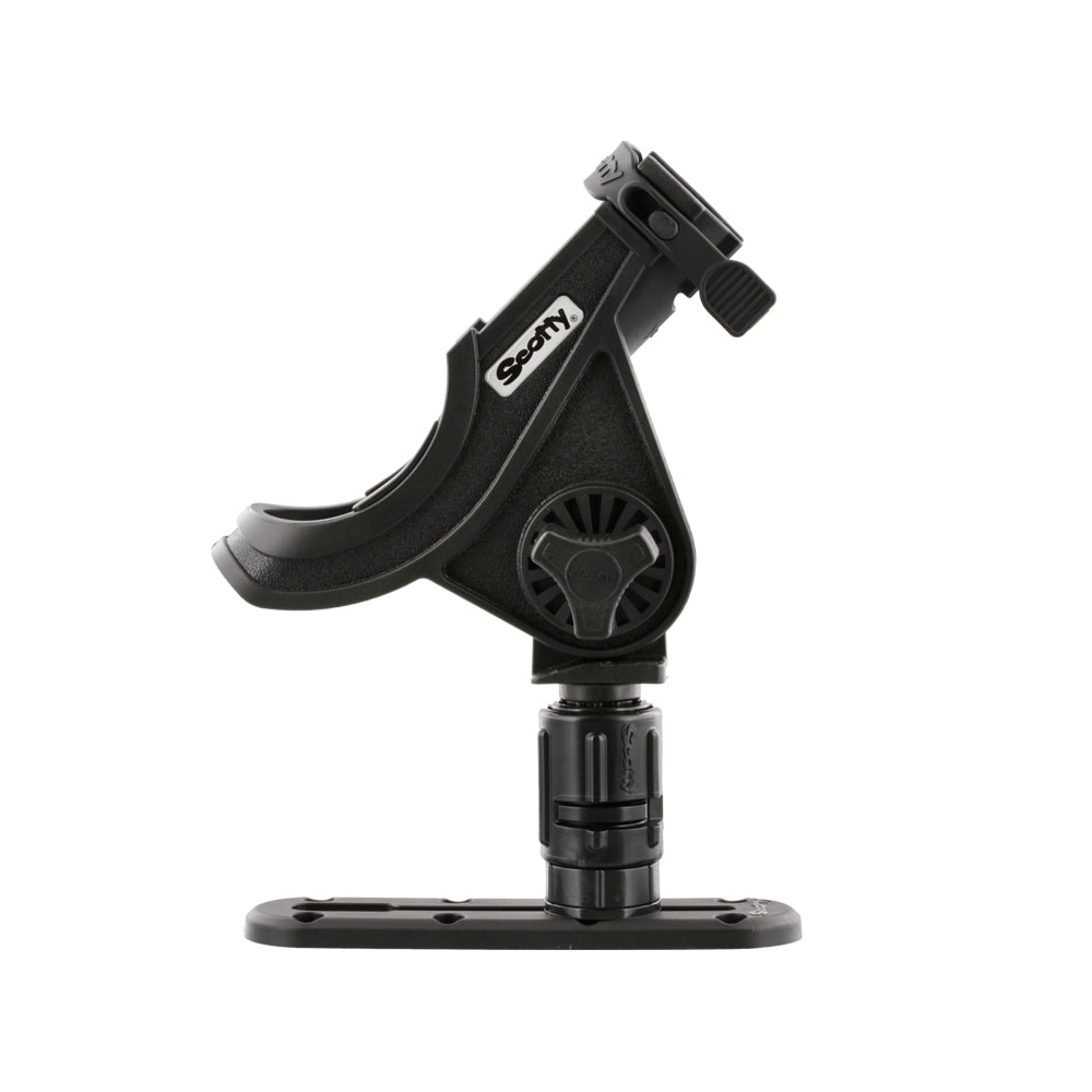 SCOTTY BAITCASTER WITH GEAR-HEAD AND TRACK
