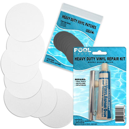 Heavy Duty Burgundy Vinyl Patch Glue Kit for Boats Pools Air Bed