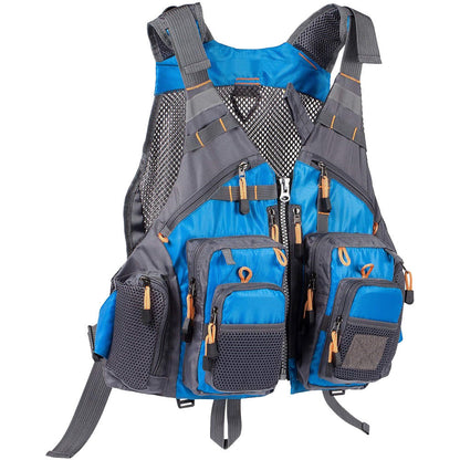 Fishing Leisure Vest Waistcoat Vest Fly Fishing Detachable Sea Fishing Daily Adventure Fishing Multi-pocket Function GND Products