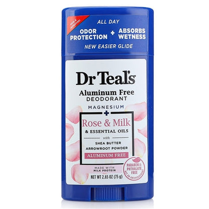 Dr Teal's Aluminum Free Deodorant - Antioxidant Rich Formula 2.65oz