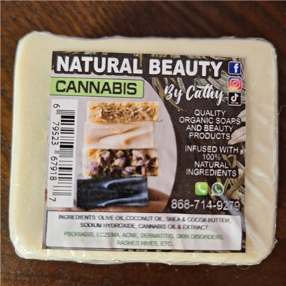 Natural Beauty By Cathy Organic Aloe Turmeric Handmade Soaps