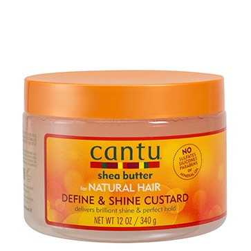 CANTU SHEA BUTTER DEFINE/SHINE CUSTARD 12OZ