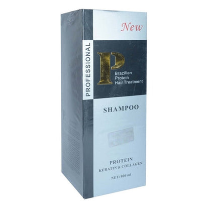 Professional Brazilian Protein Hair Treatment With Keratin & Collagen 800ml