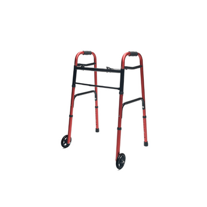 Lumex ColorSelect Adult Walkers with 5" Wheels - Senior.com Walkers