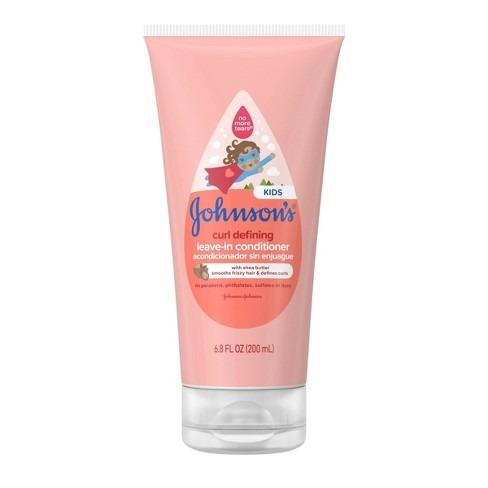 Johnson's Kids Curl Defining Leave In Conditioner - 6.8 fl oz