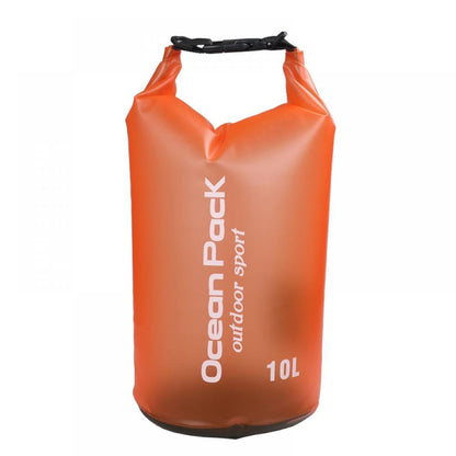 Clear Dry Bag Waterproof Floating 10L, Lightweight Dry Sack Water Sports, Marine Waterproof Bag Roll Top for Kayaking, Boating, Canoeing, Swimming, Hiking, Camping, Rafting