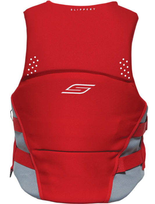 Slippery Array Neo Mens Side-Entry Life Vest Red XL