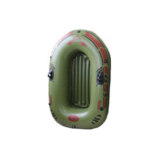 Ankishi Inflatable Boat 1/2/3 Person Blow up Raft Set with Oars and Foot Pump for Fishing Lake Rafting