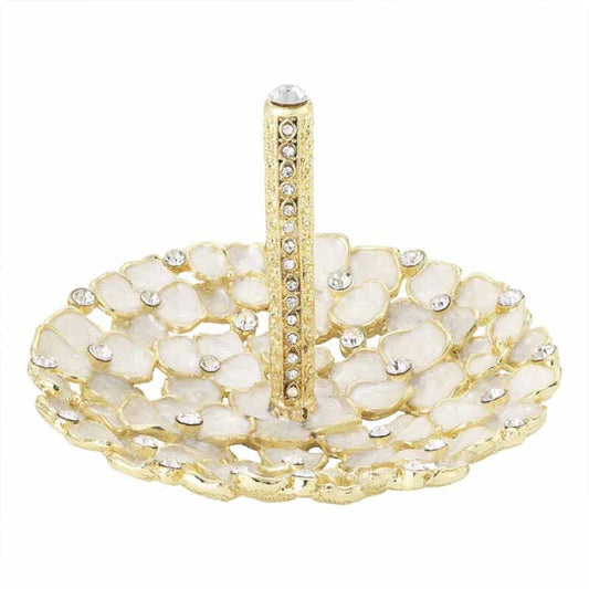 Dogwood Floral Ring Holder by Olivia Riegel