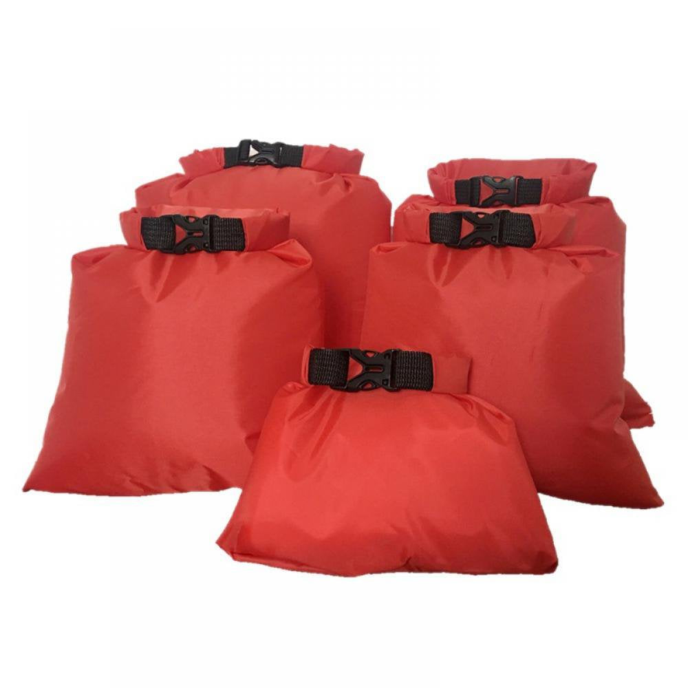 Waterproof Dry Bag Outdoor Beach Buckled Storage Sack Travel Drifting Swimming Snorkeling Bags Accessories for Kayaking, Beach, Rafting, Boating, Hiking, Camping and Fishing with Waterproof Phone Case
