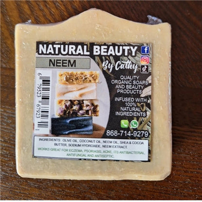 Natural Beauty By Cathy Organic Neem Handmade Soaps