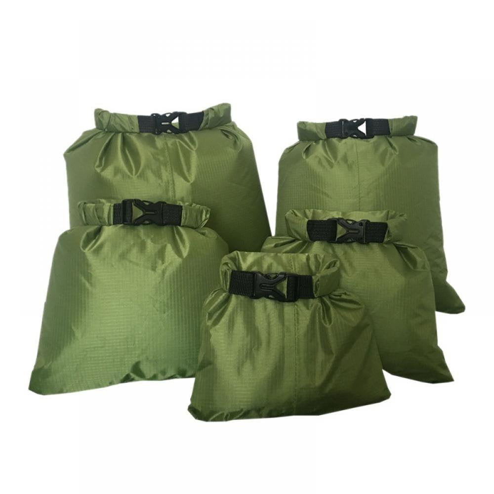 Waterproof Dry Bag Outdoor Beach Buckled Storage Sack Travel Drifting Swimming Snorkeling Bags Accessories for Kayaking, Beach, Rafting, Boating, Hiking, Camping and Fishing with Waterproof Phone Case