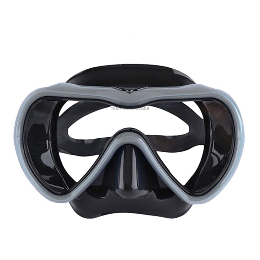 No Fogging Snorkeling Scuba Dive Glasses, Tempered Glass Mask Goggles Snorkeling Freediving Mask Adult Anti-Fogm Panoramic Scuba Diving Goggles