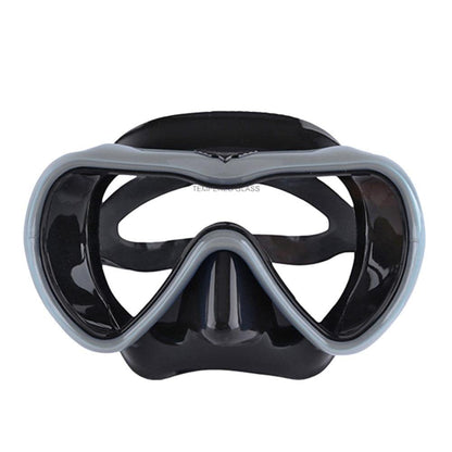 No Fogging Snorkeling Scuba Dive Glasses, Tempered Glass Mask Goggles Snorkeling Freediving Mask Adult Anti-Fogm Panoramic Scuba Diving Goggles