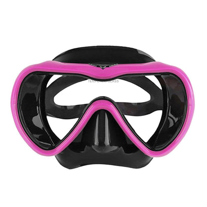 No Fogging Snorkeling Scuba Dive Glasses, Tempered Glass Mask Goggles Snorkeling Freediving Mask Adult Anti-Fogm Panoramic Scuba Diving Goggles