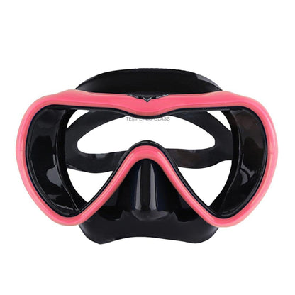 No Fogging Snorkeling Scuba Dive Glasses, Tempered Glass Mask Goggles Snorkeling Freediving Mask Adult Anti-Fogm Panoramic Scuba Diving Goggles